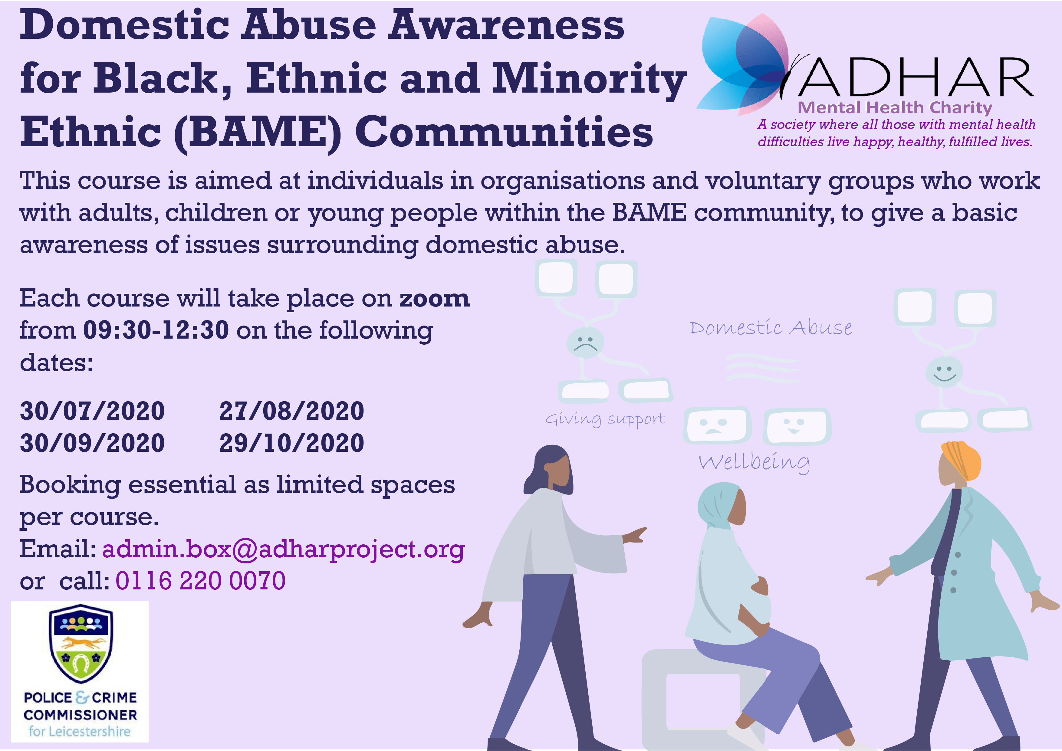 Community Training for Doemstic Abuse Poster